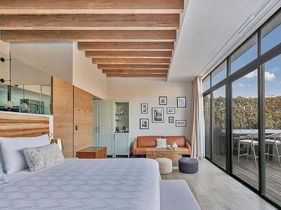 Aqua Suite, Private Terrace and Hot Tub, 1 King