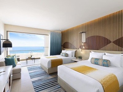 Deluxe Partial Ocean View Two Queen Beds