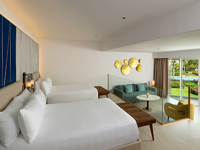 Caribbean Suite Double Beds