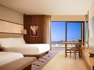 Deluxe Room Ocean View - Two Queen Beds