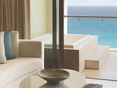 Turquoize Sky Ocean Front Master Double