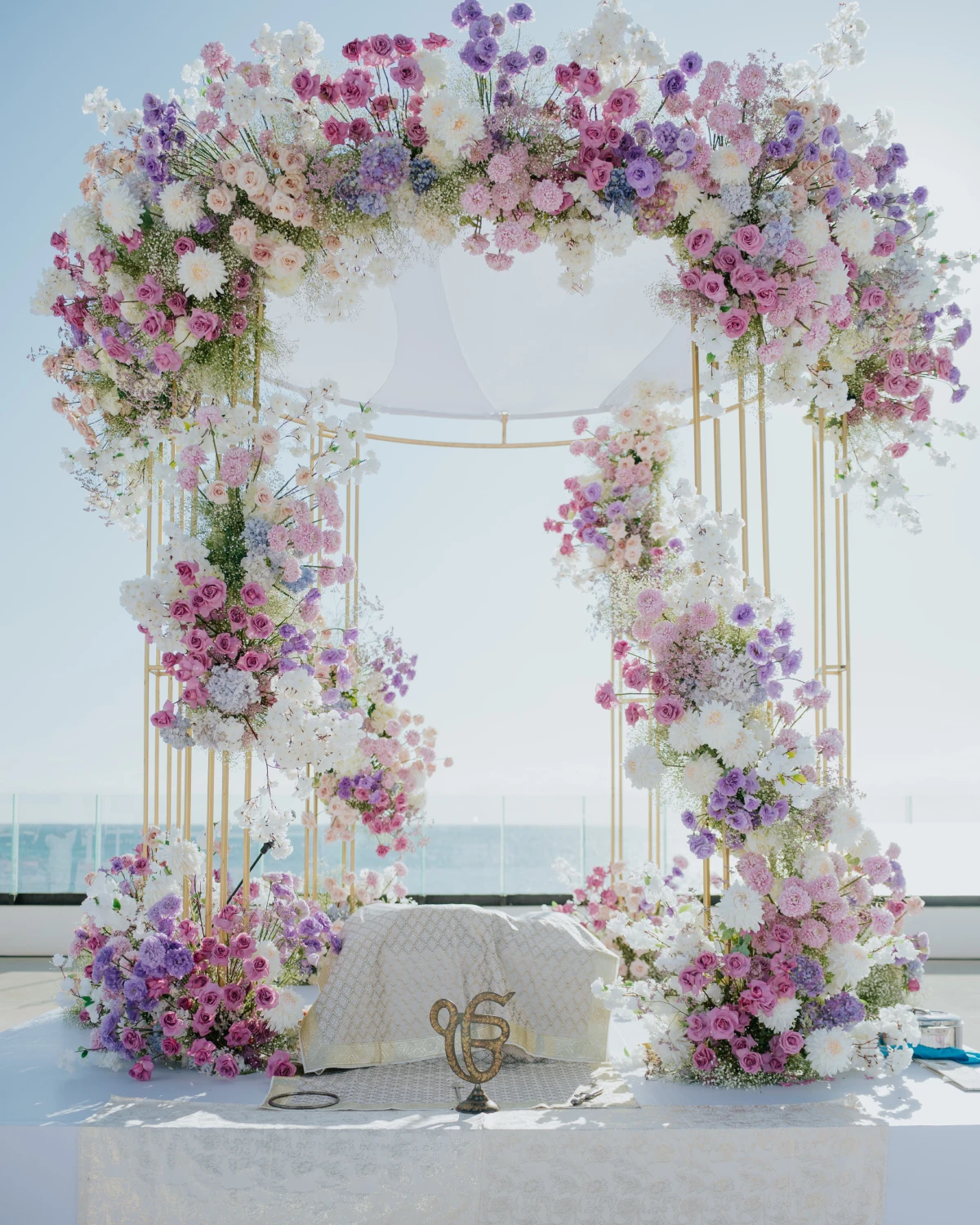 Luxury wedding event design